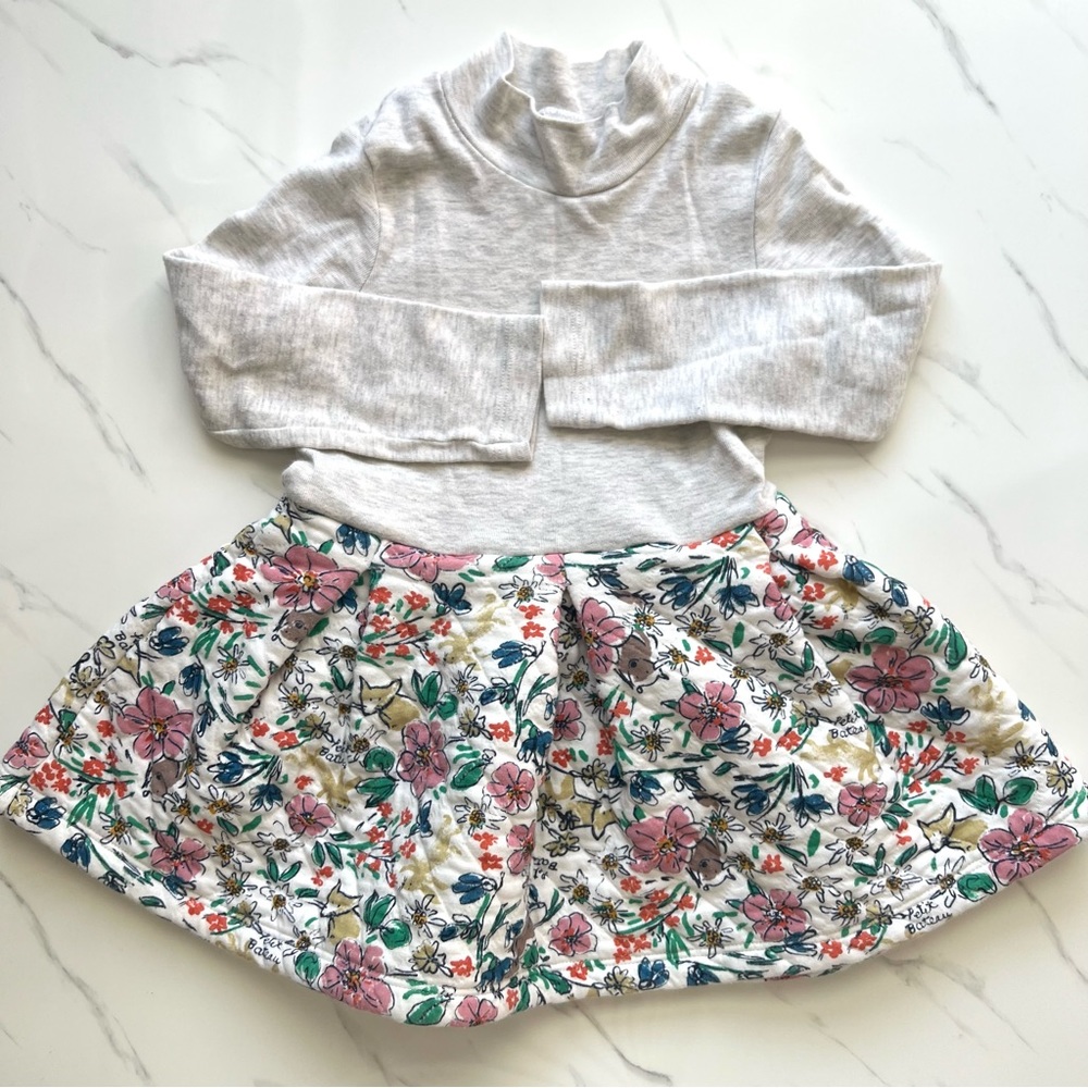 Petite Bateau Quilted Dress